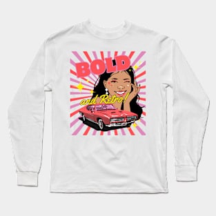 Bold and Retro! Long Sleeve T-Shirt